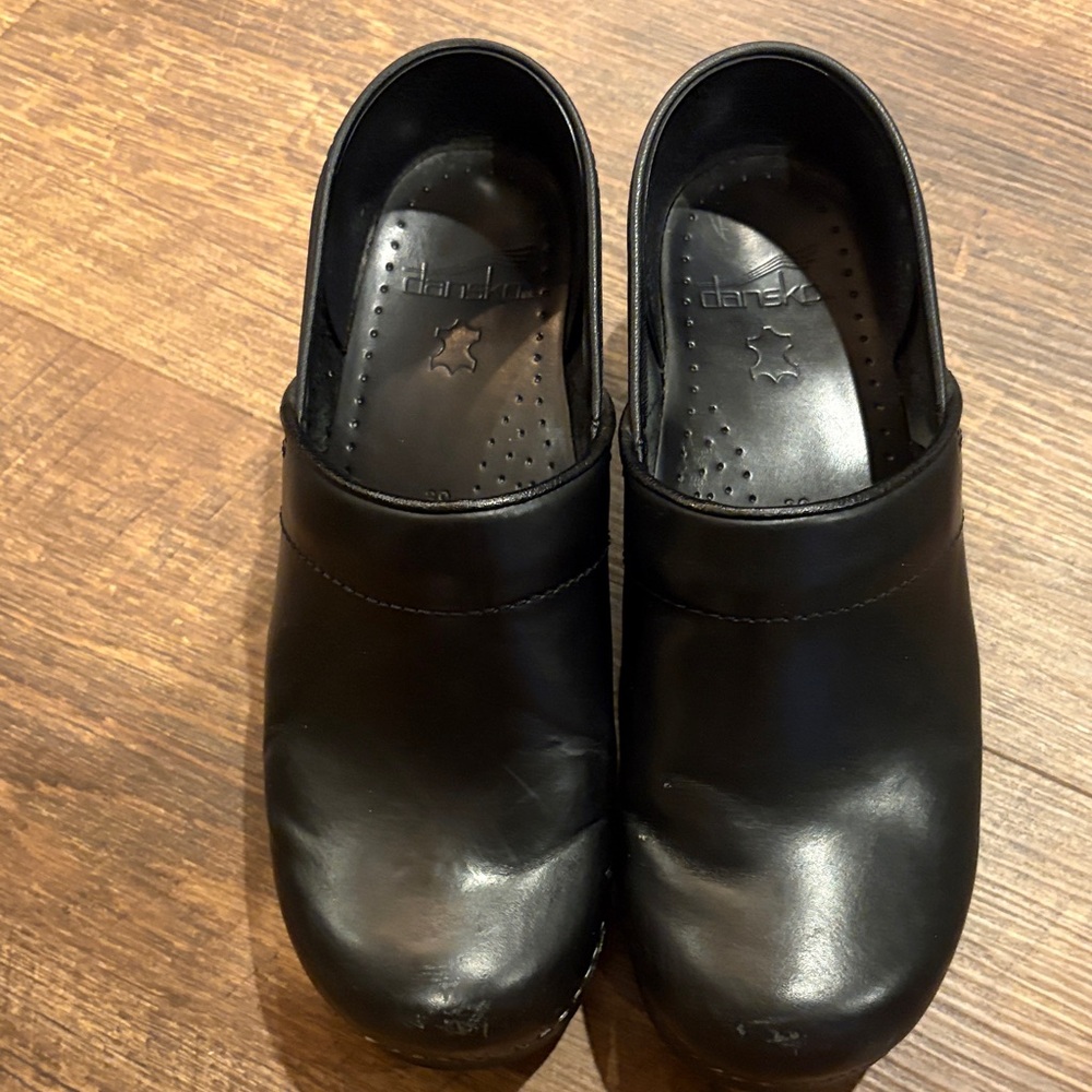 Dansko Black Professional Clogs